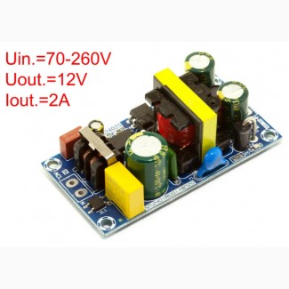 Блок питания 12V 2, 0A 24W открытого типа