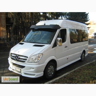 Дефлектор лобового стекла (козырек) на Mercedes Sprinter