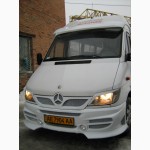 Дефлектор лобового стекла (козырек) на Mercedes Sprinter