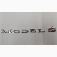 Эмблема MODEL S крышки багажника Tesla model S, model S REST 1013738-00-C