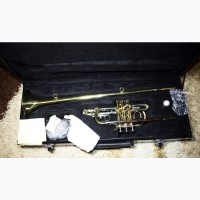 Нова Jinbao JBHT1300L Труба trumpet Фанфарна Геральда, стрій Bb, мензура: 11, 66 мм