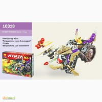 Конструктор NINJAGO BELA, 218 дет., в кор. 26 19 6см 10318