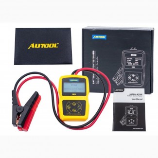 Тестер АКБ / аккумуляторных батарей / аккумуляторов - 12 В / 12V - AUTOOL BT360