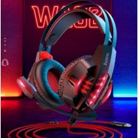 Наушники HOCO W102 Cool tour GAMING LED Игровые наушники Hoco Gaming Cool Tour W102 с микр