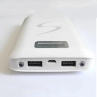 Мобільна зарядка Power Bank 30000/9600mAh UKC. Колір: білий