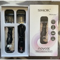 Smok Novo X pod 25w новый комплект+ доп.картриджи+две жижи