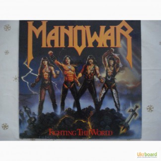 Manowar-Fighting The World 1987 (Germany) NM-/NM