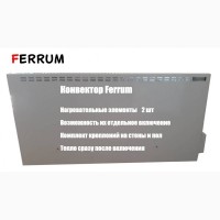 Металлический обогреватель конвектор 750 ВТ конвекционный обогреватель ferrum