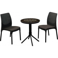 Комплект садовой мебели Chelsea Set With Mosaic Table Нидерланды Allibert, Keter для дома