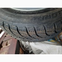 Продам б/у титанові діски с новой резіной 195/65 R15 5*110