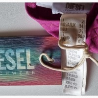 Купальник diesel, eu 34, xs, италия, розовый