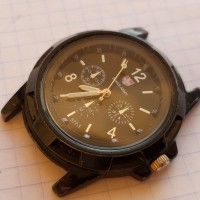 Часы Swiss Army, кварц. На ходу