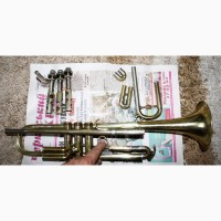 Trumpet труба музична помпова BS Беес Markneukirchen-Klingenthal (Німеччина) золотиста