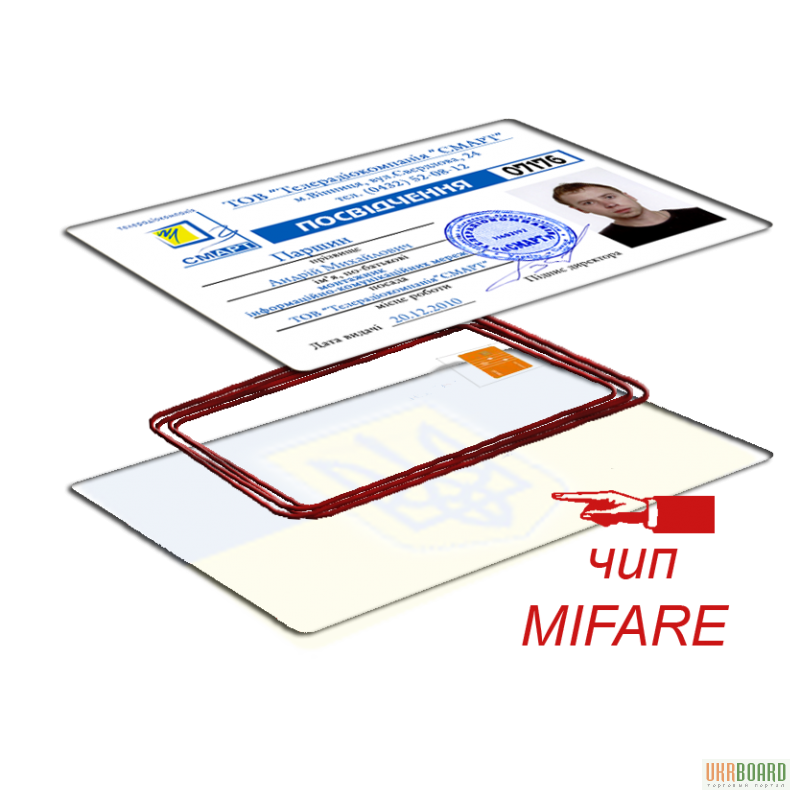 Карта пропуск mifare