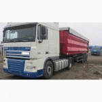 Тягач Daf 105 с самосвальным полуприцепом