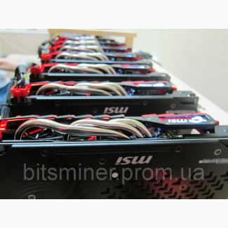 Майнинг ферма MSI RX580 4GB на 8 карт