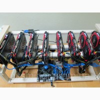 Майнинг ферма MSI RX580 4GB на 8 карт