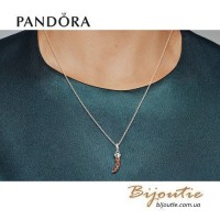 PANDORA кулон-подвеска ― КРАСНЫЙ АМУЛЕТ КОРНО 397203EN07