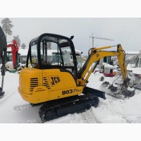 Мини-экскаватор JCB 803 Plus. Мини-экскаватор JCB