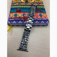 Ремешки Шанель для наручных часов Apple Watch 38/40 mm Chanell NEW Silver