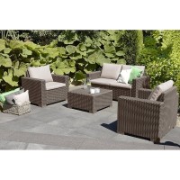 Комплект садовой мебели California 2 Seater Set Нидерланды Allibert, Keter для дома, кафе