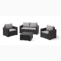 Комплект садовой мебели California 2 Seater Set Нидерланды Allibert, Keter для дома, кафе