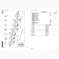 Каталог запчастей КЛААС Ягуар 880 - CLAAS Jaguar 880 на русском языке в виде книги