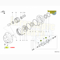 Хрестовина 30х84 Claas 325480, 3254800, 325480.0, 000325480, 0003254800, 0013057660