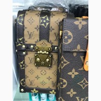 Мини сумка для телефона женская из эко кожи на цепочке Чехол Crossbody Bag сумочка