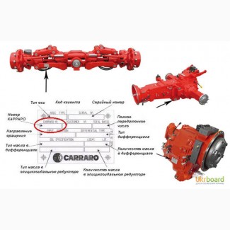 Carraro запчасти, Запчасти Carraro, Мост Carraro, Шестерня Carraro