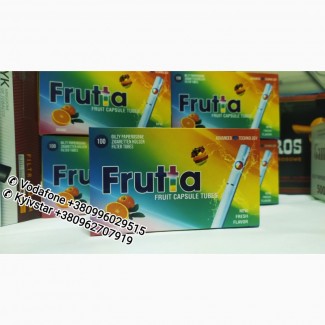 Продам сигаретные гильзы с капсулой Frutta Апельсин 100 шт