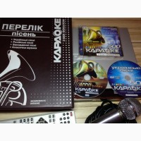 DVD LG DKS 6100 караоке плеер проигрыватель микрофон каталог 4500 песен