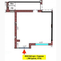 Оренда фасадного магазина 56м2 в центрі с. Дмитрівка, Бучанський р-н