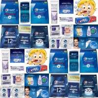 Crest Brilliance 3D Whitestrips Супер отбеливание полоски 9 тонов-USA