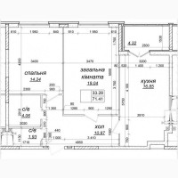 Продаж 2-к квартира Київ, Голосіївський, 68000 $