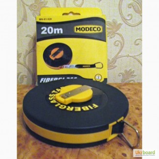 Рулетка Modeco 20м Fiberglass Польша Новая