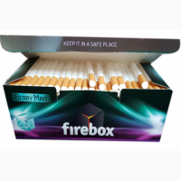 Гильзы для набивки сигарет Firebox Berry Mint 250 шт