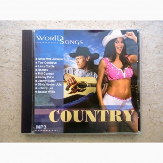 CD диск mp3 World songs - Country