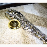 Саксофон Saxophone альт Alto фірмовий LJ Hutchen 6430 H New York USA відмінний стан золото