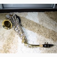 Саксофон Saxophone альт Alto фірмовий LJ Hutchen 6430 H New York USA відмінний стан золото