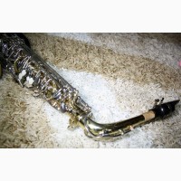 Саксофон Saxophone альт Alto фірмовий LJ Hutchen 6430 H New York USA відмінний стан золото