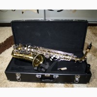 Саксофон Saxophone альт Alto фірмовий LJ Hutchen 6430 H New York USA відмінний стан золото