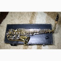 Саксофон Saxophone альт Alto фірмовий LJ Hutchen 6430 H New York USA відмінний стан золото