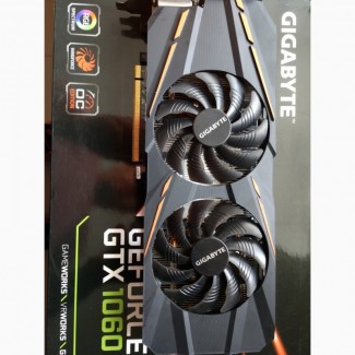 ВидеоКарту Gigabyte GeForce GTX 1060 3GB GDDR5 192bit бу