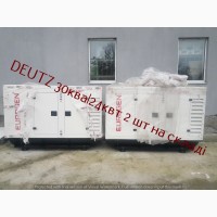 Генератор дизельний EUROGEN, двигун DEUTZ, 30kVa/24kW