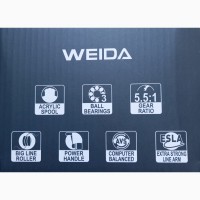 Коропова котушка с бейтранером Weida HFQ 4000 3BB