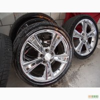 Продам диски R18 хром 5х114.3 с резиной