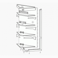 Стеллаж угловой внешний и внутренний от Торгпроект