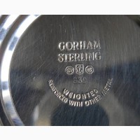 Серебряные старинные подсвечники Gotham Sterling