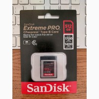 Карта памяти SanDisk 512GB Extreme PRO CFexpress Card Type B